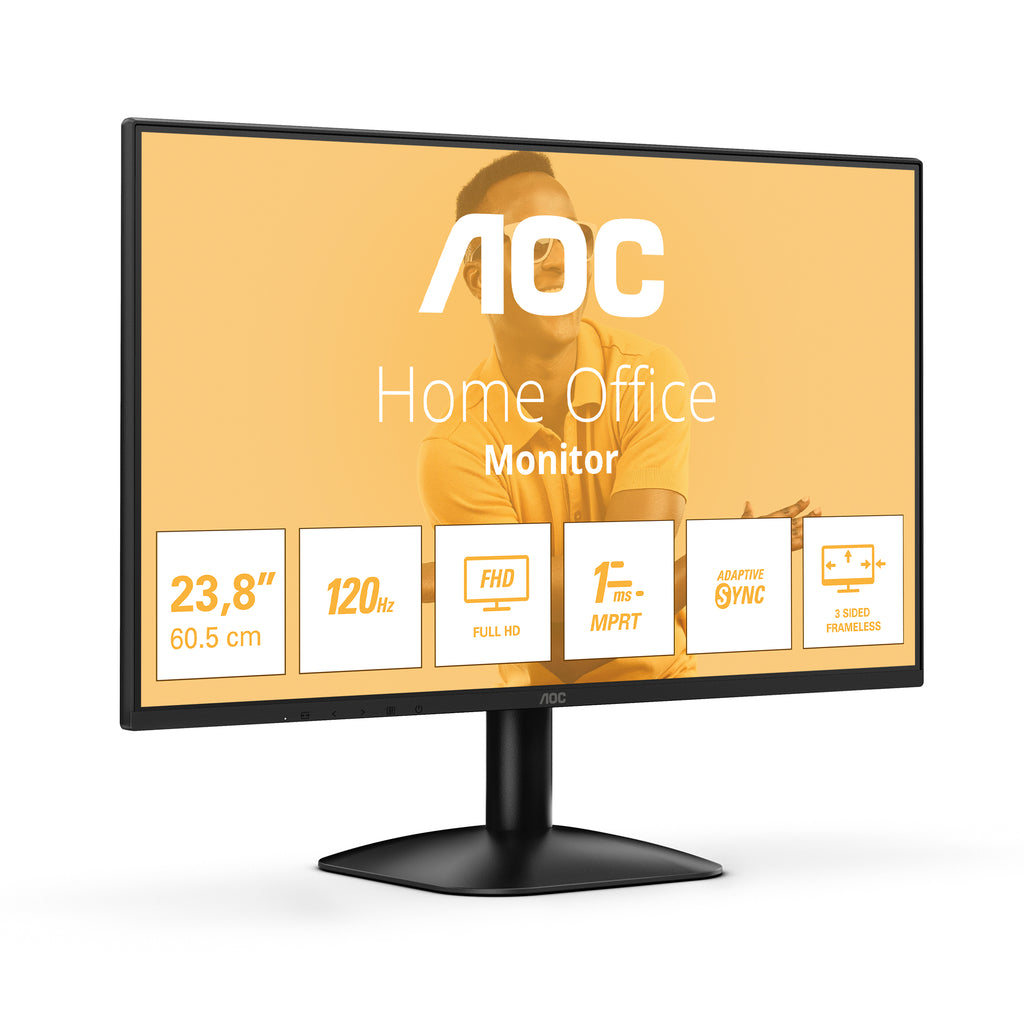 AOC 24B31H flat panel pc monitors 60.5 cm (23.8") 1920 x 1080 pixels Full HD Black