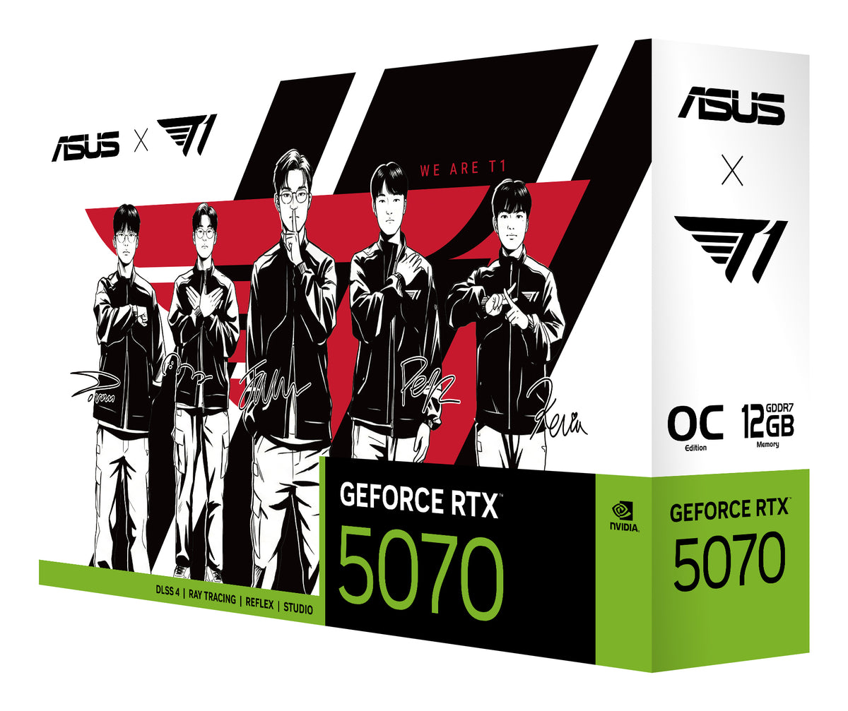 ASUS T1 GeForce RTX 5070 OC 12GB