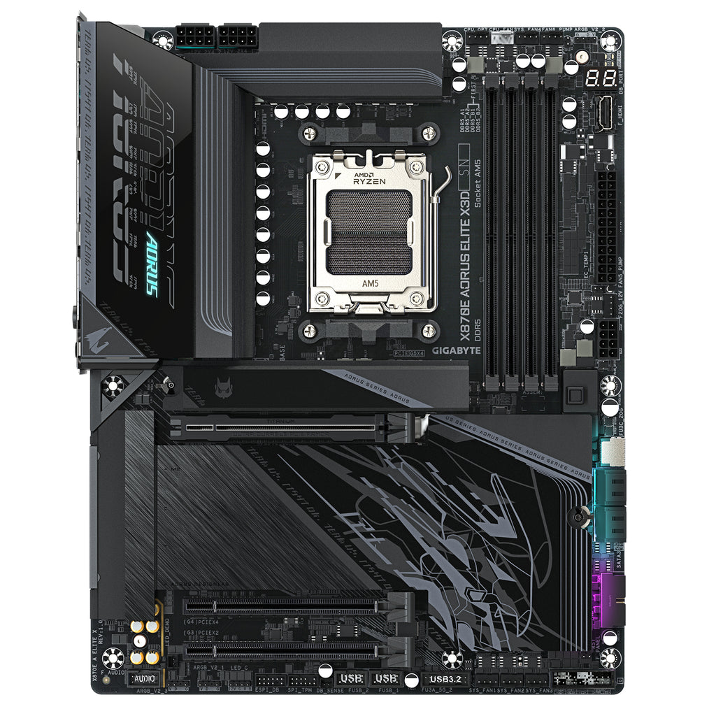 GIGABYTE X870E AORUS ELITE X3D AMD X870E AM5-Sockel ATX