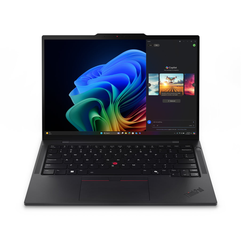 Lenovo ThinkPad T14s Gen 6 (Intel) Copilot+ PC Intel Core Ultra 7 258V Laptop 35,6 cm (14") WUXGA 32 GB LPDDR5x-SDRAM 1 TB SSD Wi-Fi 7 (802.11be) Windows 11 Pro Nordic Schwarz