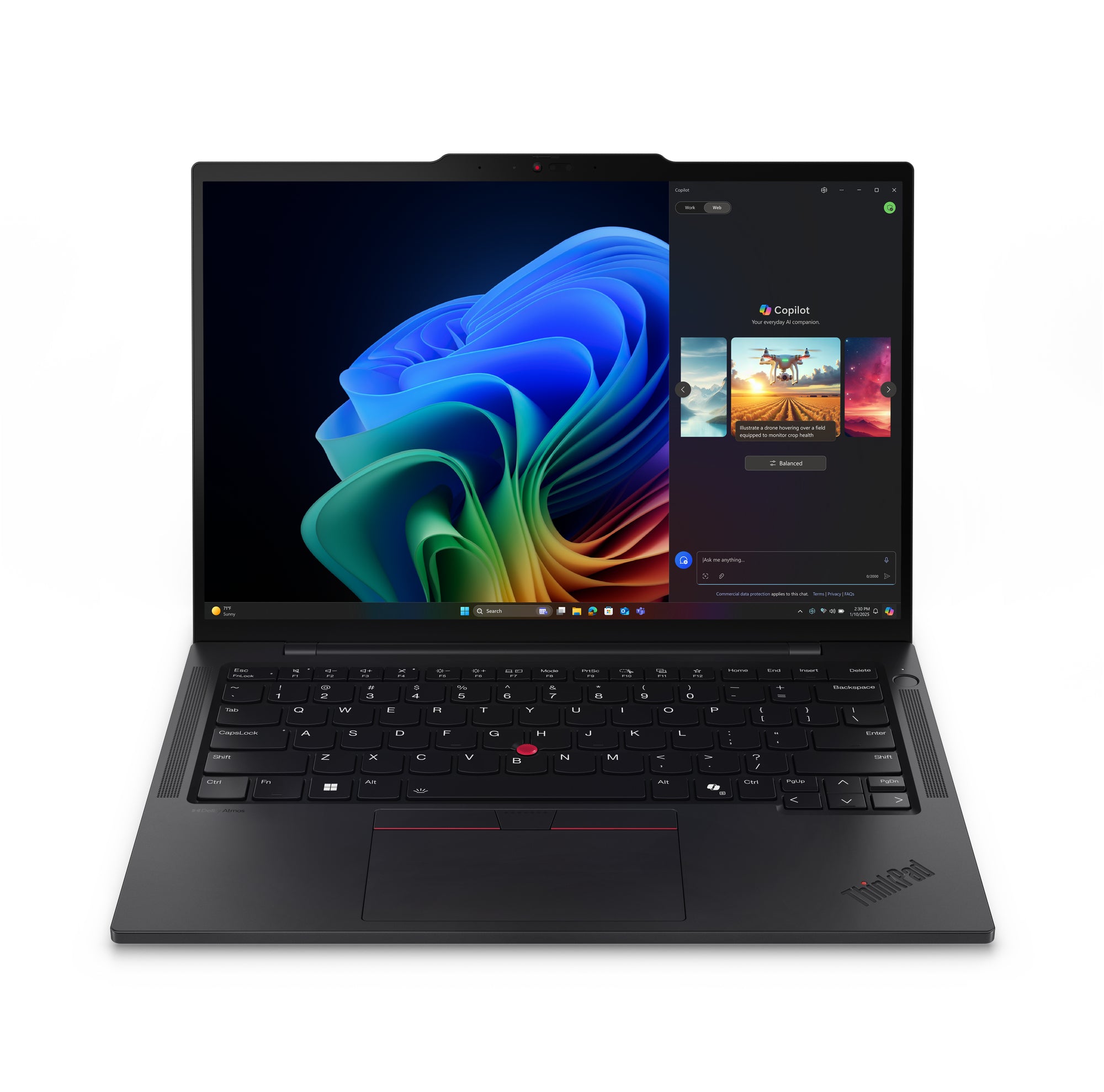Lenovo ThinkPad T14s Gen 6 (Intel) Copilot+ PC Intel Core Ultra 7 258V Bärbar dator 35,6 cm (14") WUXGA 32 GB LPDDR5x-SDRAM 1 TB SSD Wi-Fi 7 (802.11be) Windows 11 Pro Nordic Svart