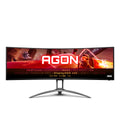 AOC B2 AG493UCX2 flache PC-Bildschirme 124 cm (48.8") 5120 x 1440 Pixel Quad HD LED Schwarz