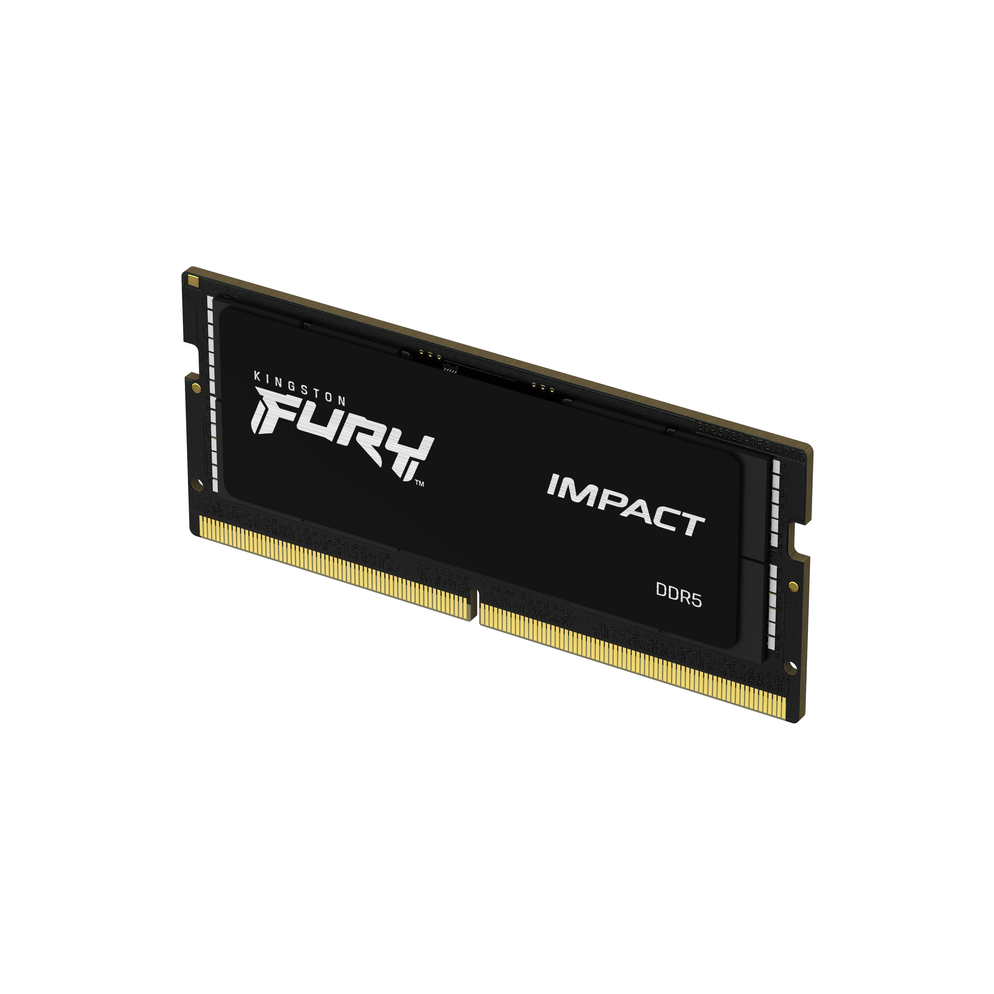 Kingston Technology FURY Impact RAM 16 Go 1 x 16 Go DDR5 6400 MT/s 262-pin SO-DIMM