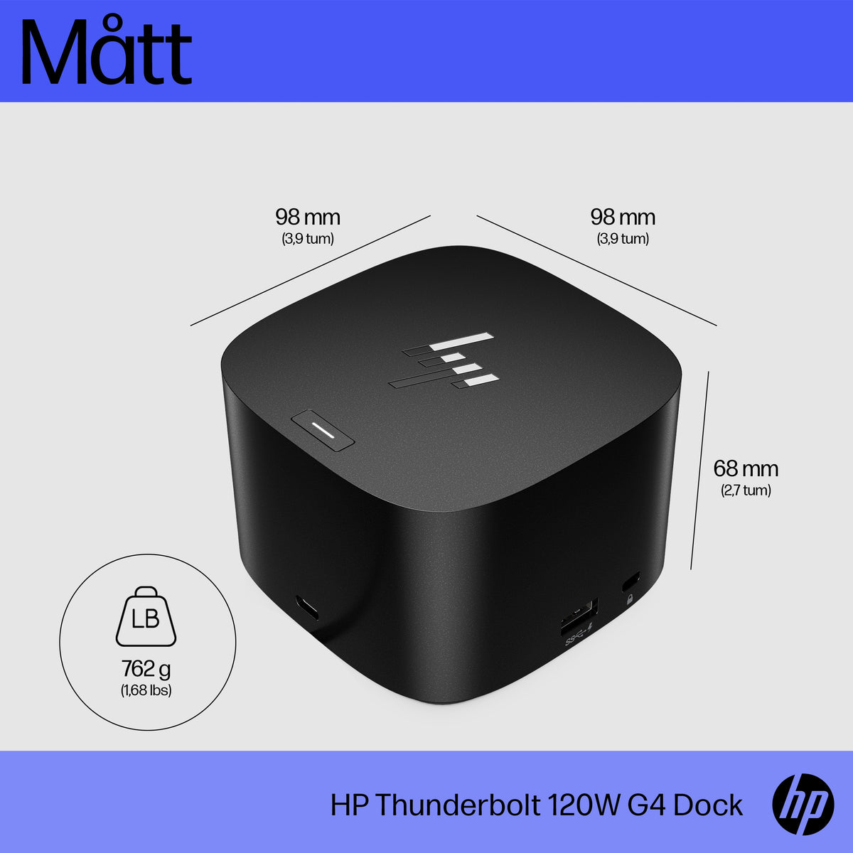 HP Thunderbolt-Dock 120 W G4