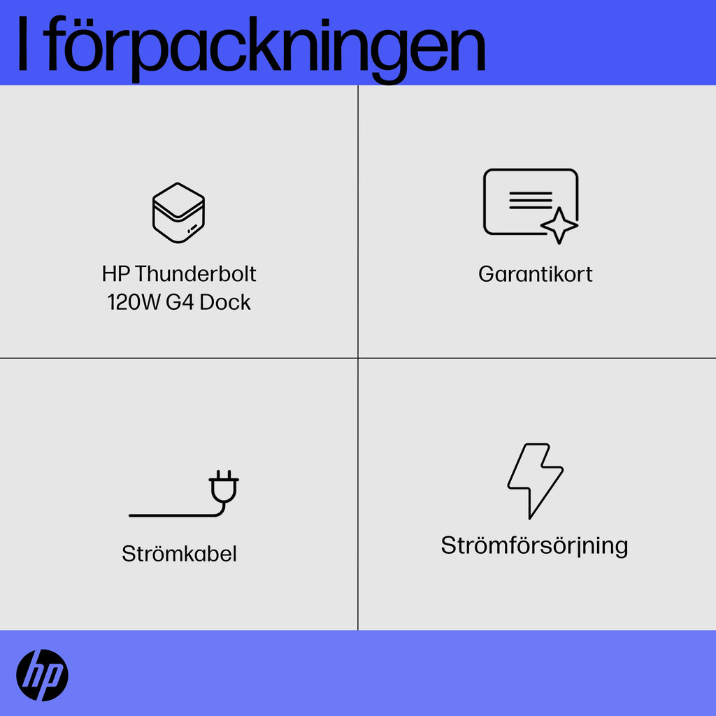 HP Thunderbolt-Dock 120 W G4