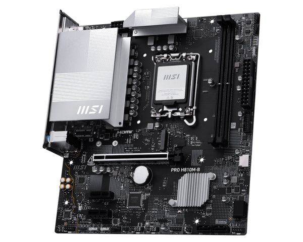 MSI PRO H810M-B Mainboard Intel H810 LGA 1851 (Socket V1) micro ATX