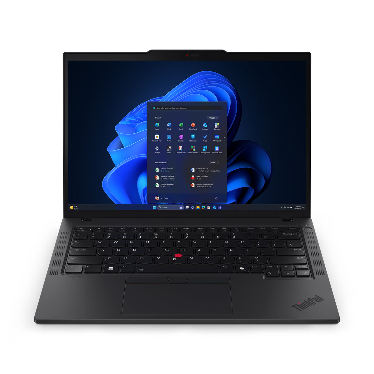 Lenovo ThinkPad T14 Gen 6 (Intel) Intel Core Ultra 5 225U Bärbar dator 35,6 cm (14") WUXGA 16 GB DDR5-SDRAM 512 GB SSD Wi-Fi 6E (802.11ax) Windows 11 Pro Nordic Svart
