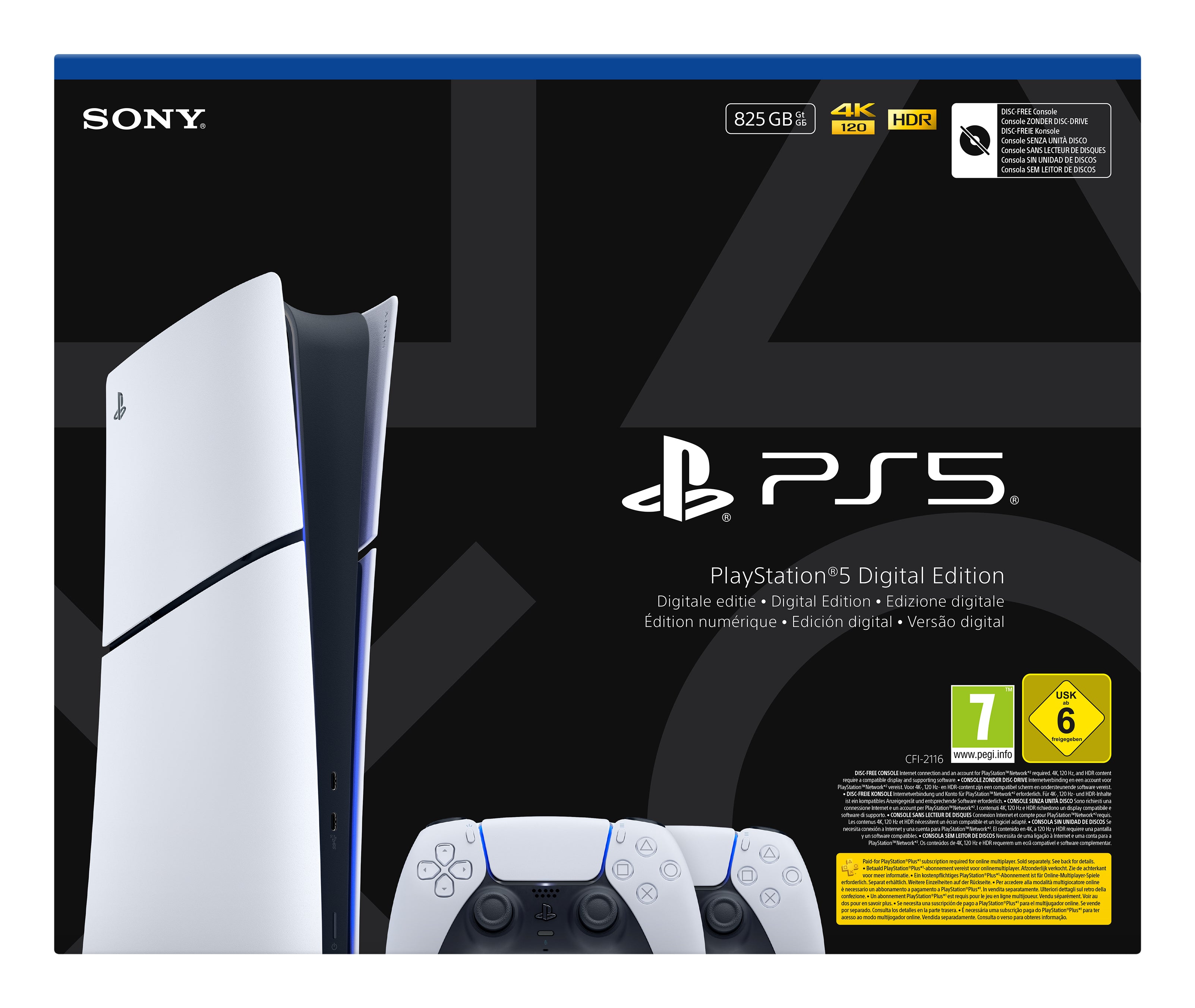 Sony Playstation 5 Slim Digital 825GB Wi-Fi