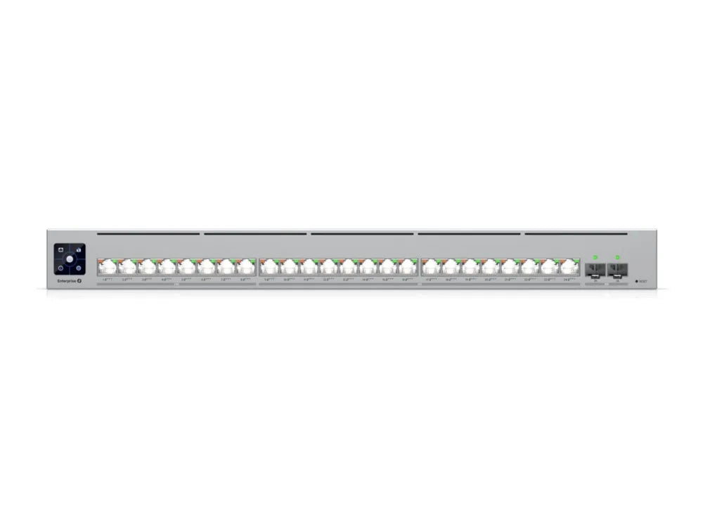 Ubiquiti UniFi Enterprise Campus 24 PoE Switch 24-portar 10 Gigabit Ethernet / 25 Gigabit Ethernet PoE Class 4