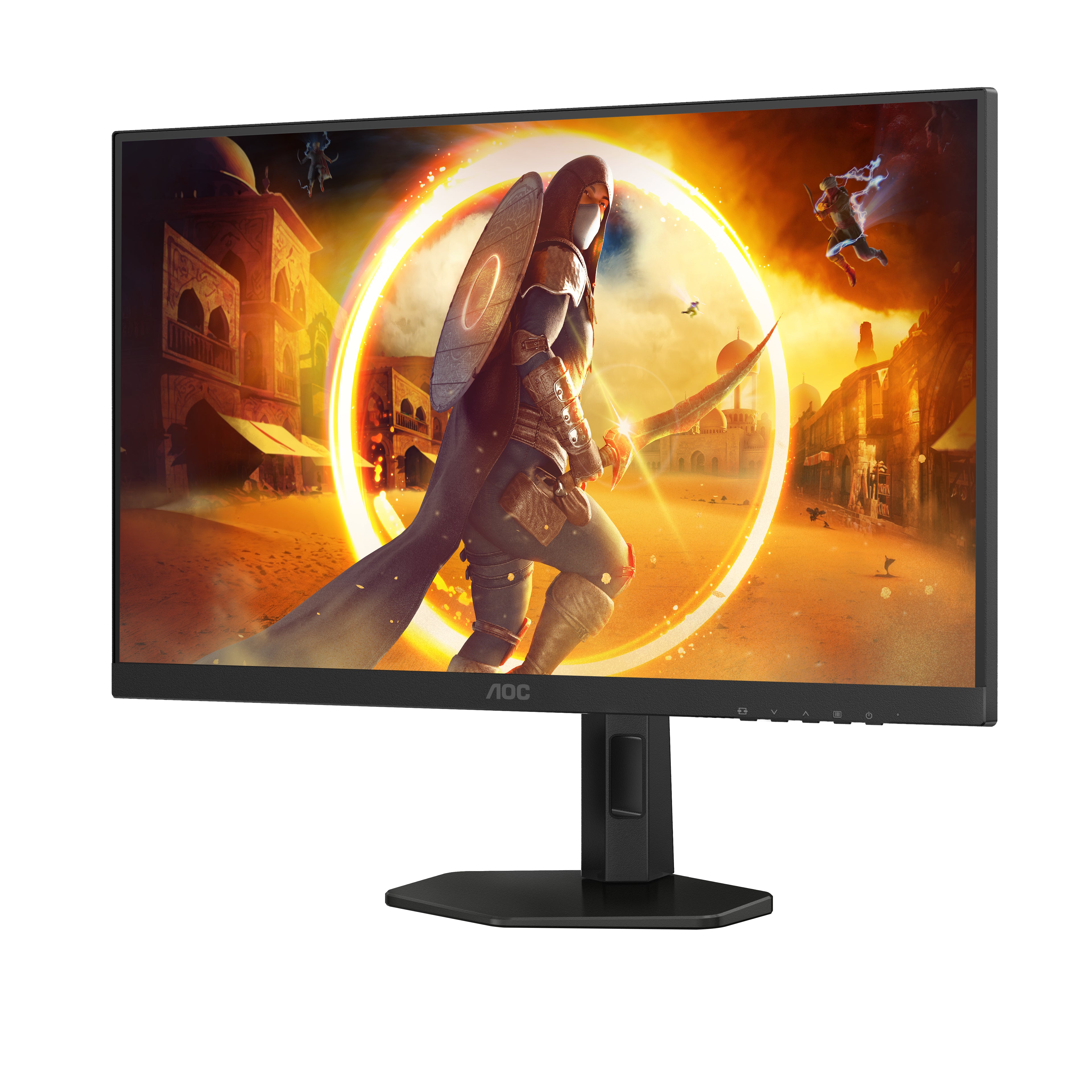 AOC G4 Q27G4XF platta pc-skärmar 68,6 cm (27") 2560 x 1440 pixlar Quad HD LED Svart, Grå