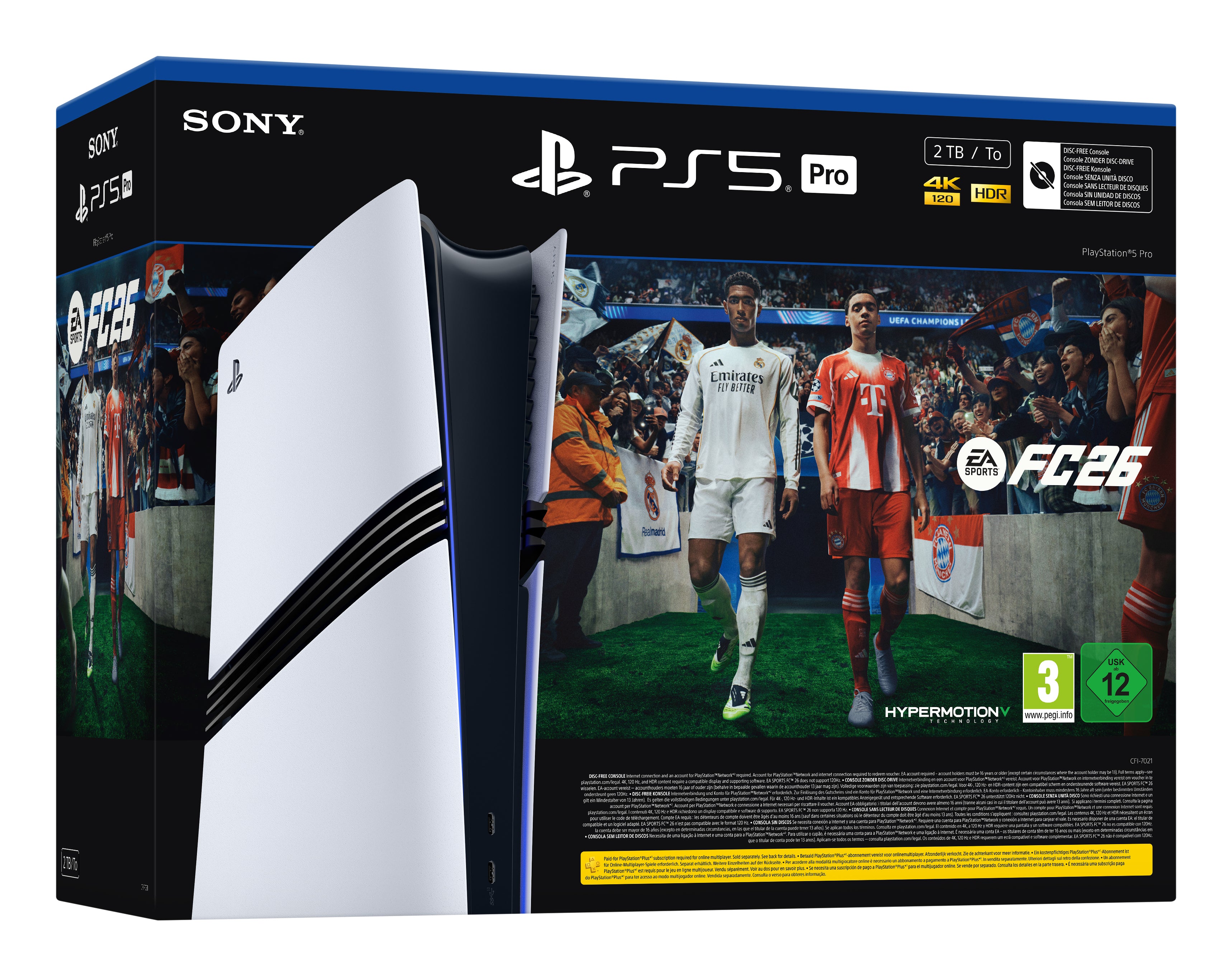 Sony PlayStation 5 Pro 2TB Wi-Fi + EA Sports FC 26 Bundle