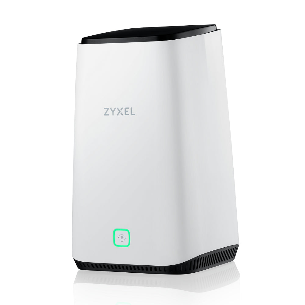 Zyxel Zyxel FWA510 routeur sans fil Multi-Gigabit Ethernet Tri-bande (2,4 GHz / 5 GHz / 5 GHz) 5G Noir, Blanc