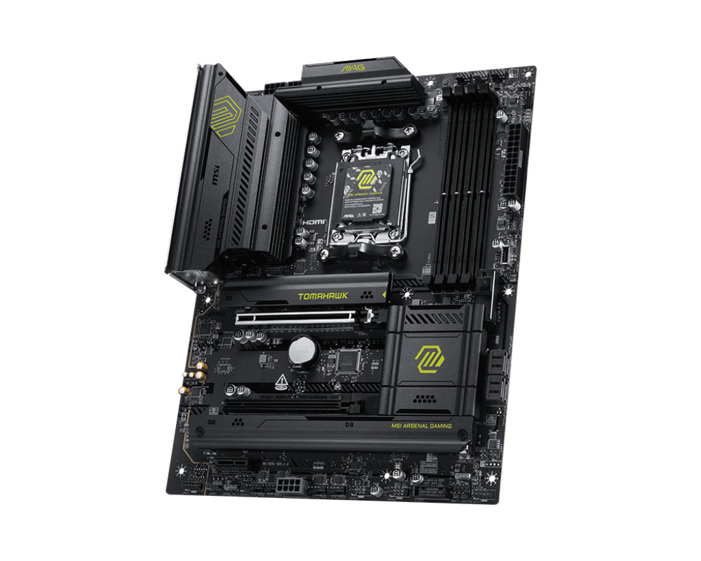 MSI MAG B850 TOMAHAWK WIFI moderkort AMD B850 AM5-sockel ATX