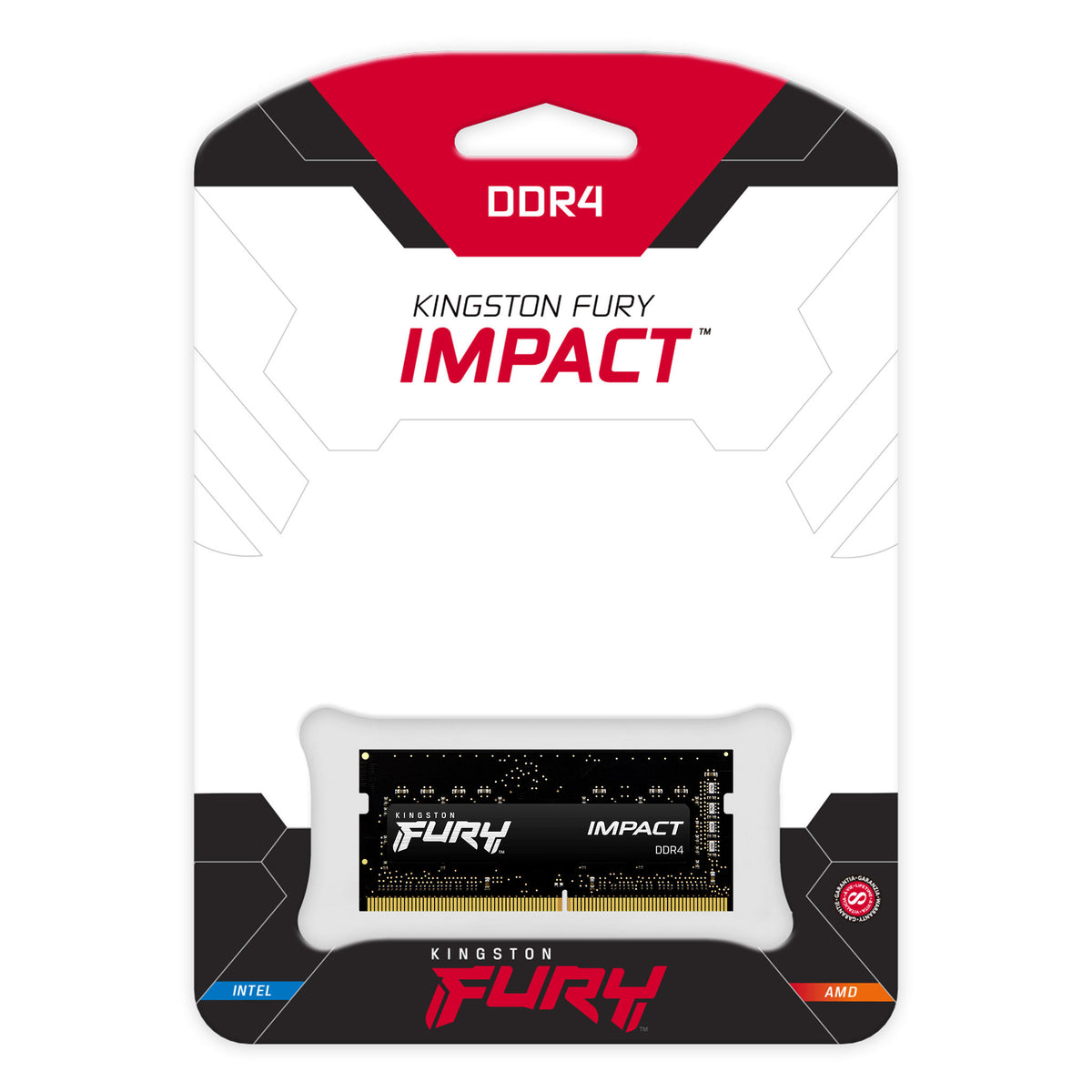 Kingston Technology FURY Impact RAM 16 Go 1 x 16 Go DDR4 3200 MT/s 260-pin SO-DIMM