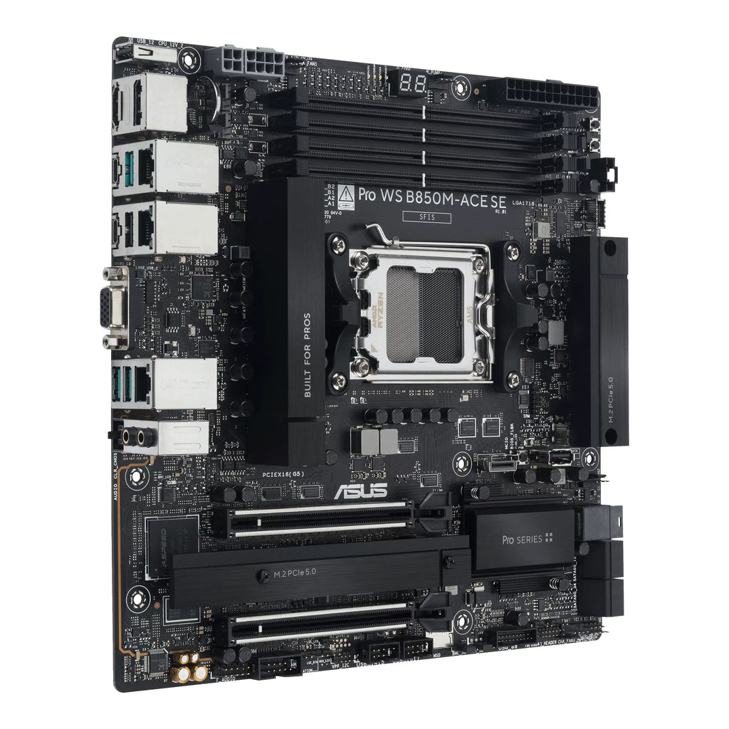ASUS PRO WS B850M-ACE SE AMD B850 AM5-Sockel micro ATX