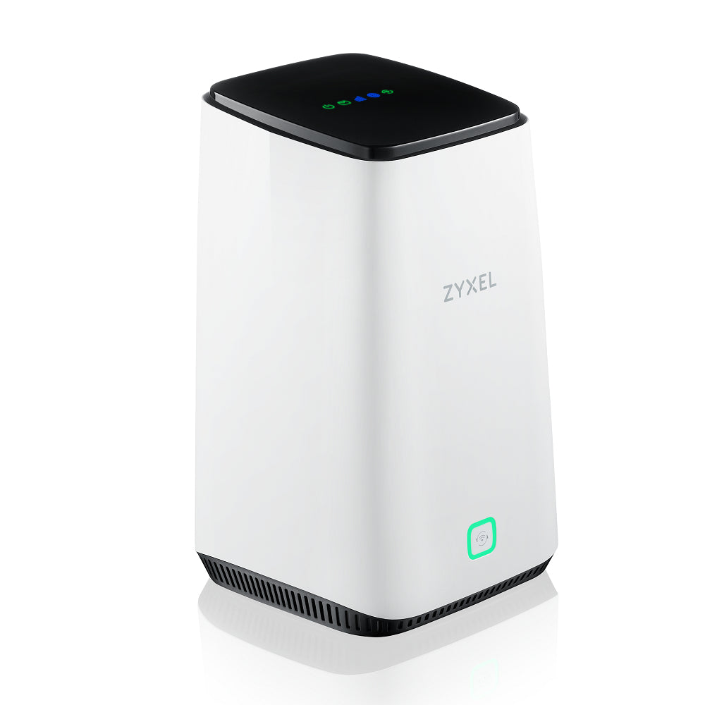 Zyxel Zyxel FWA510 routeur sans fil Multi-Gigabit Ethernet Tri-bande (2,4 GHz / 5 GHz / 5 GHz) 5G Noir, Blanc