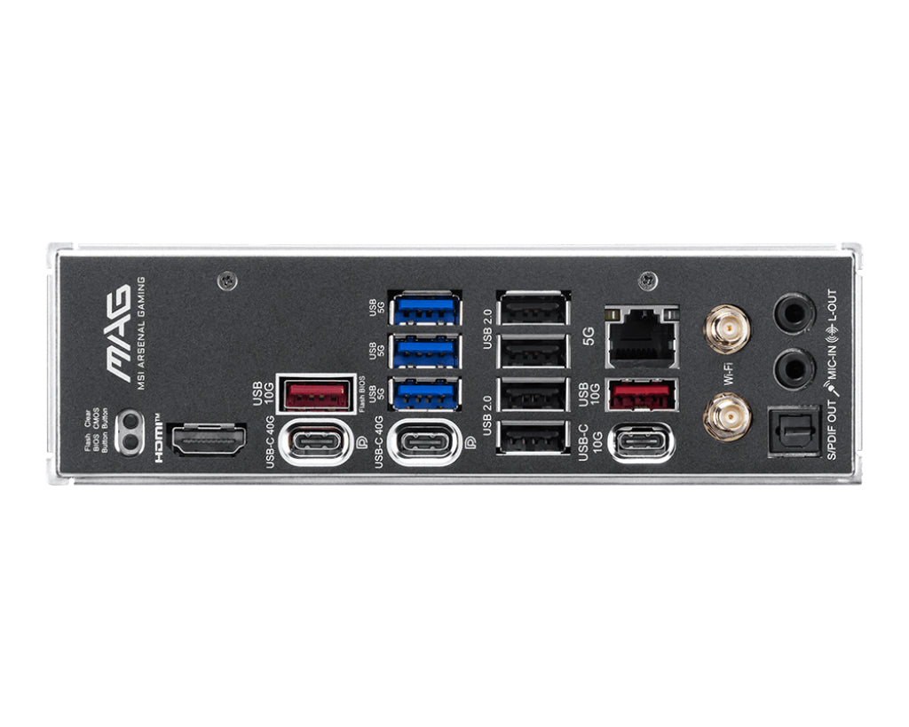 MSI MAG X870E TOMAHAWK MAX WIFI Motherboard AMD X870E AM5-Sockel ATX