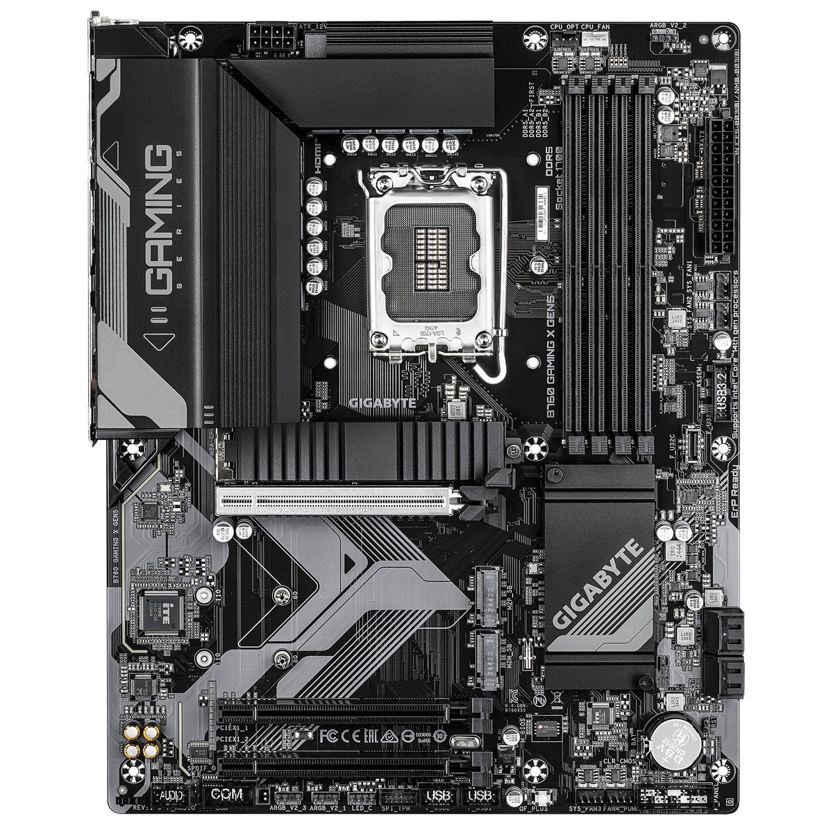 GIGABYTE B760 GAMING X GEN5 moderkort Intel B760 LGA 1700 ATX