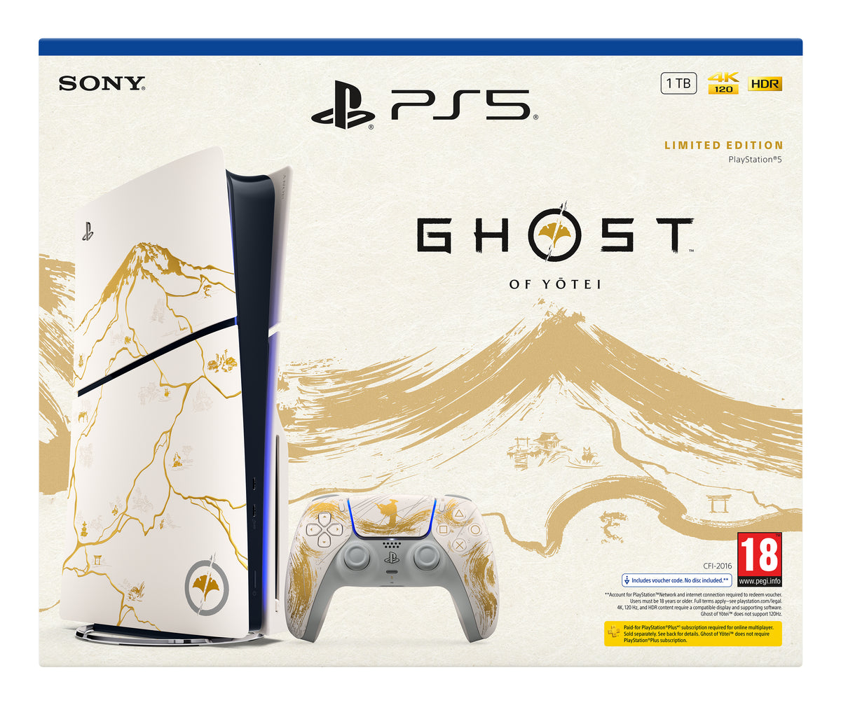 Sony PlayStation 5 1TB Wi-Fi - Ghost of Yotei Gold Limited Edition