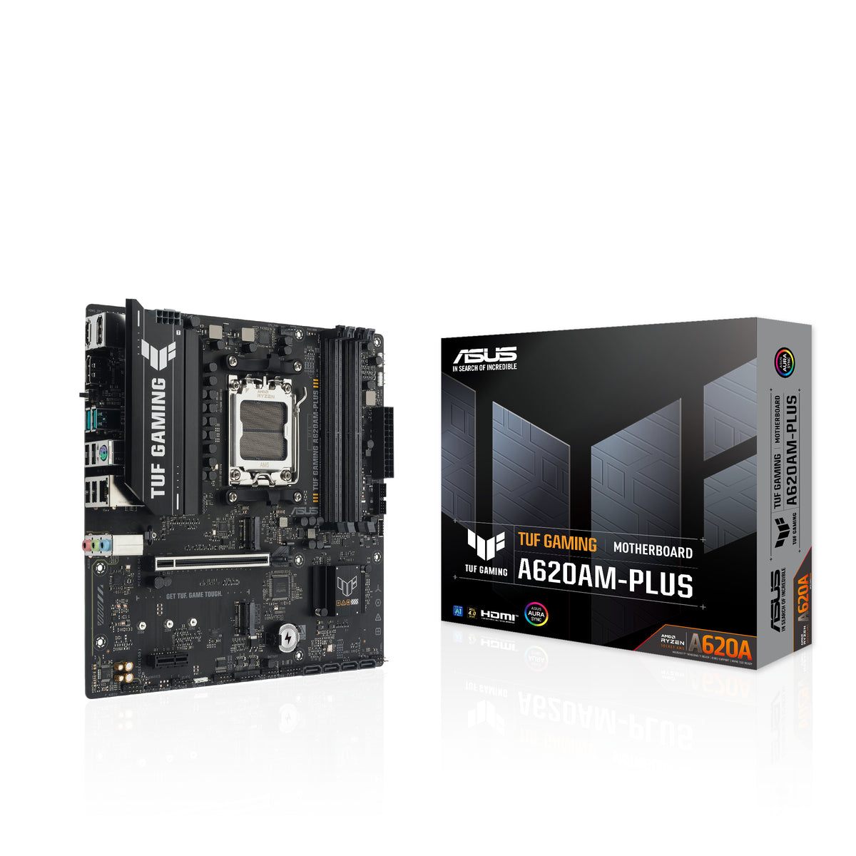 ASUS TUF Gaming A620AM-PLUS AMD A620A AM5-sockel micro ATX