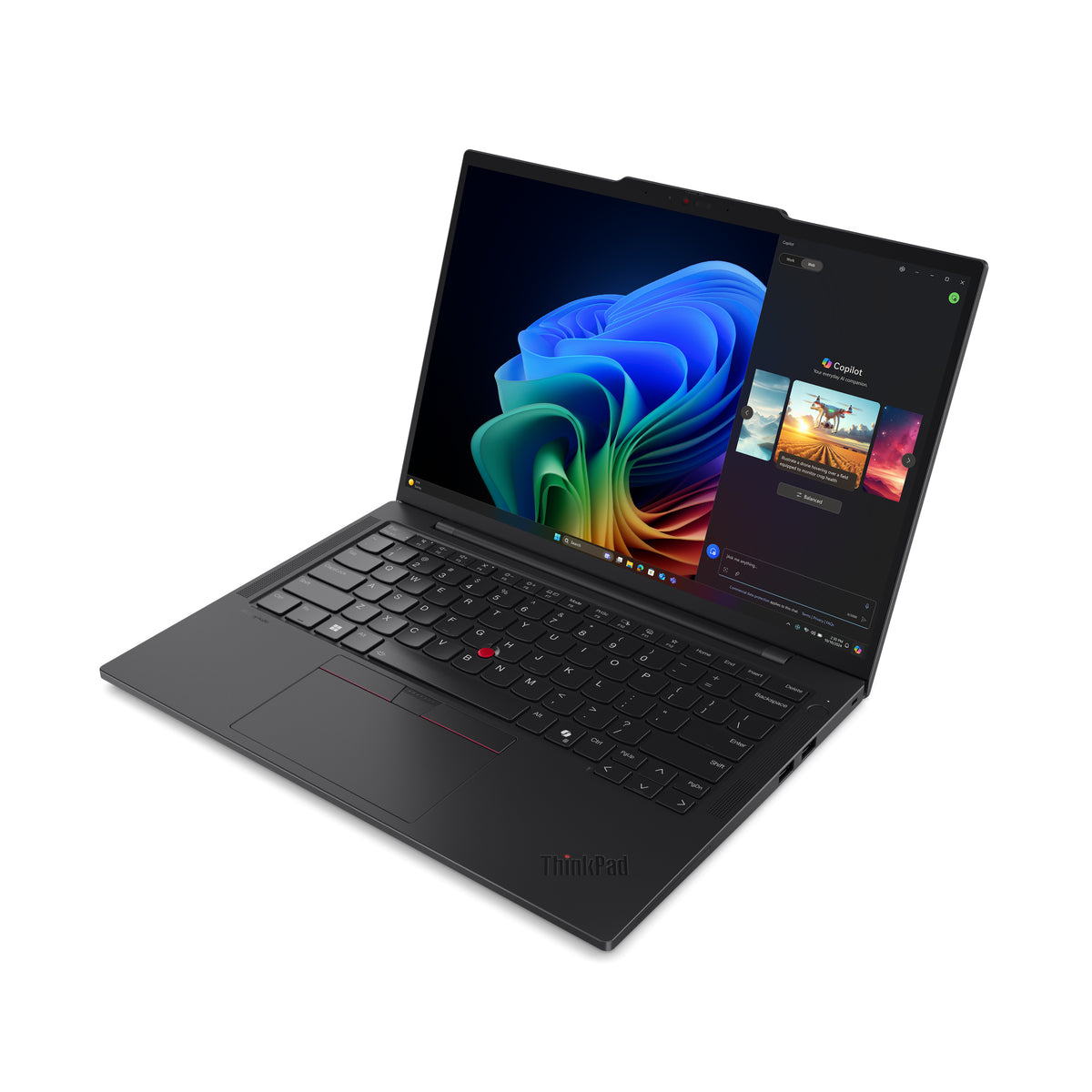 Lenovo ThinkPad T14s Gen 6 (AMD) Copilot+ PC AMD Ryzen AI 7 PRO 360 Laptop 35,6 cm (14") WUXGA 32 GB LPDDR5x-SDRAM 512 GB SSD Wi-Fi 7 (802.11be) Windows 11 Pro Nordic Schwarz