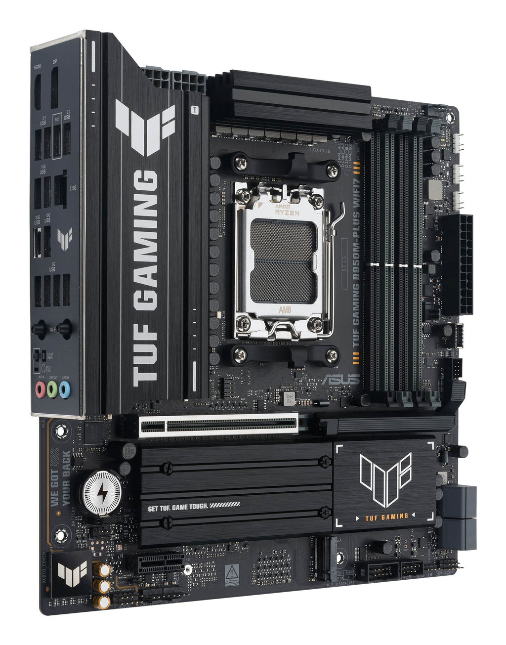 ASUS TUF Gaming B850M-PLUS WIFI7 AMD B850 AM5-sockel micro ATX