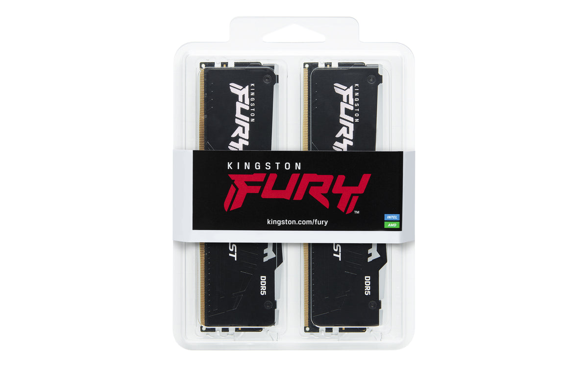 Kingston Technology FURY Beast RGB RAM 32 GB 2 x 16 GB DDR5 5600 MT/s 288-pin DIMM