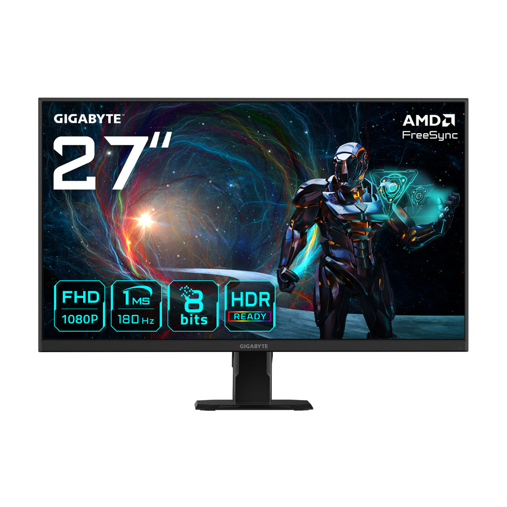 GIGABYTE GS27FA flache PC-Bildschirme 68,6 cm (27") 1920 x 1080 Pixel Full HD LCD Schwarz