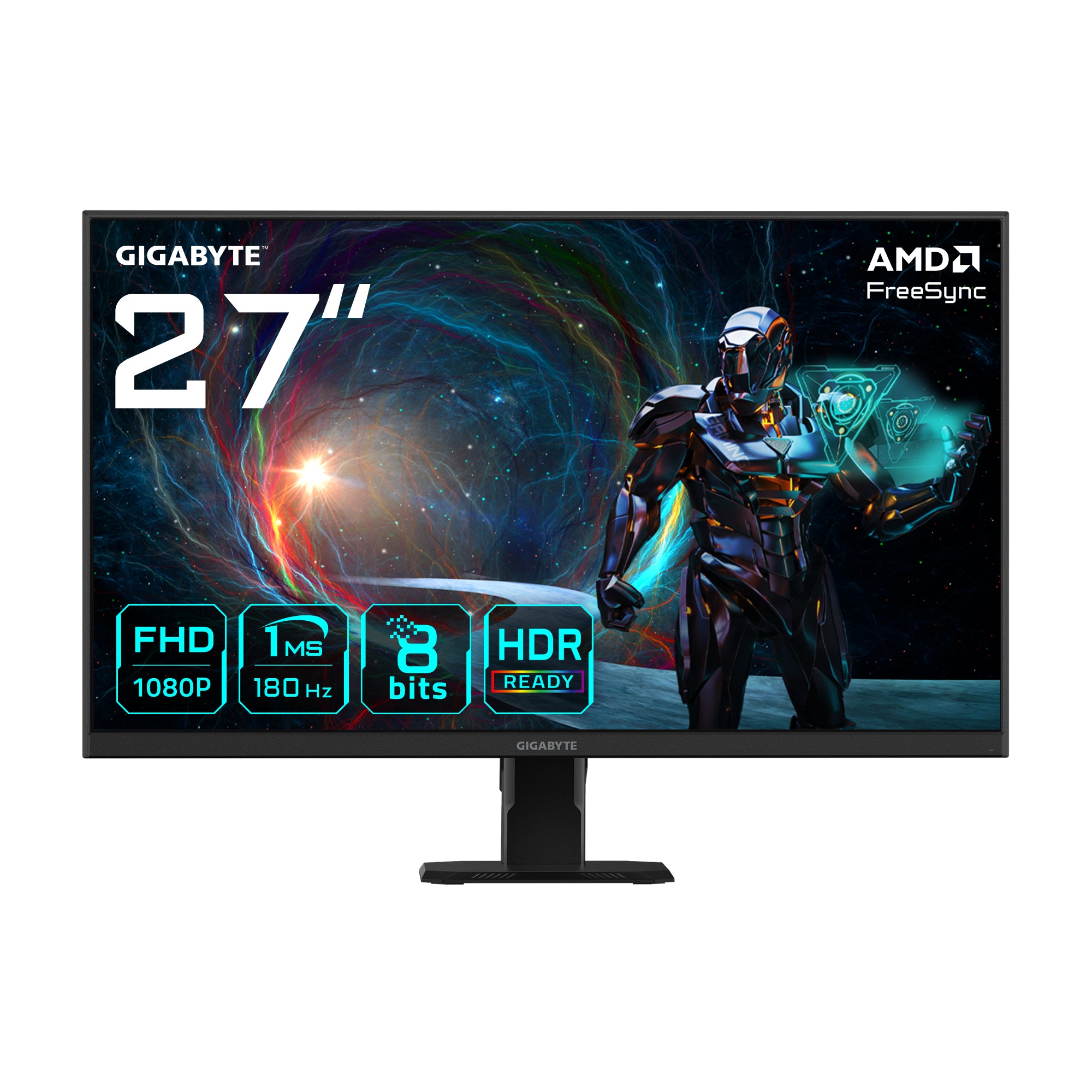GIGABYTE GS27FA flache PC-Bildschirme 68,6 cm (27") 1920 x 1080 Pixel Full HD LCD Schwarz