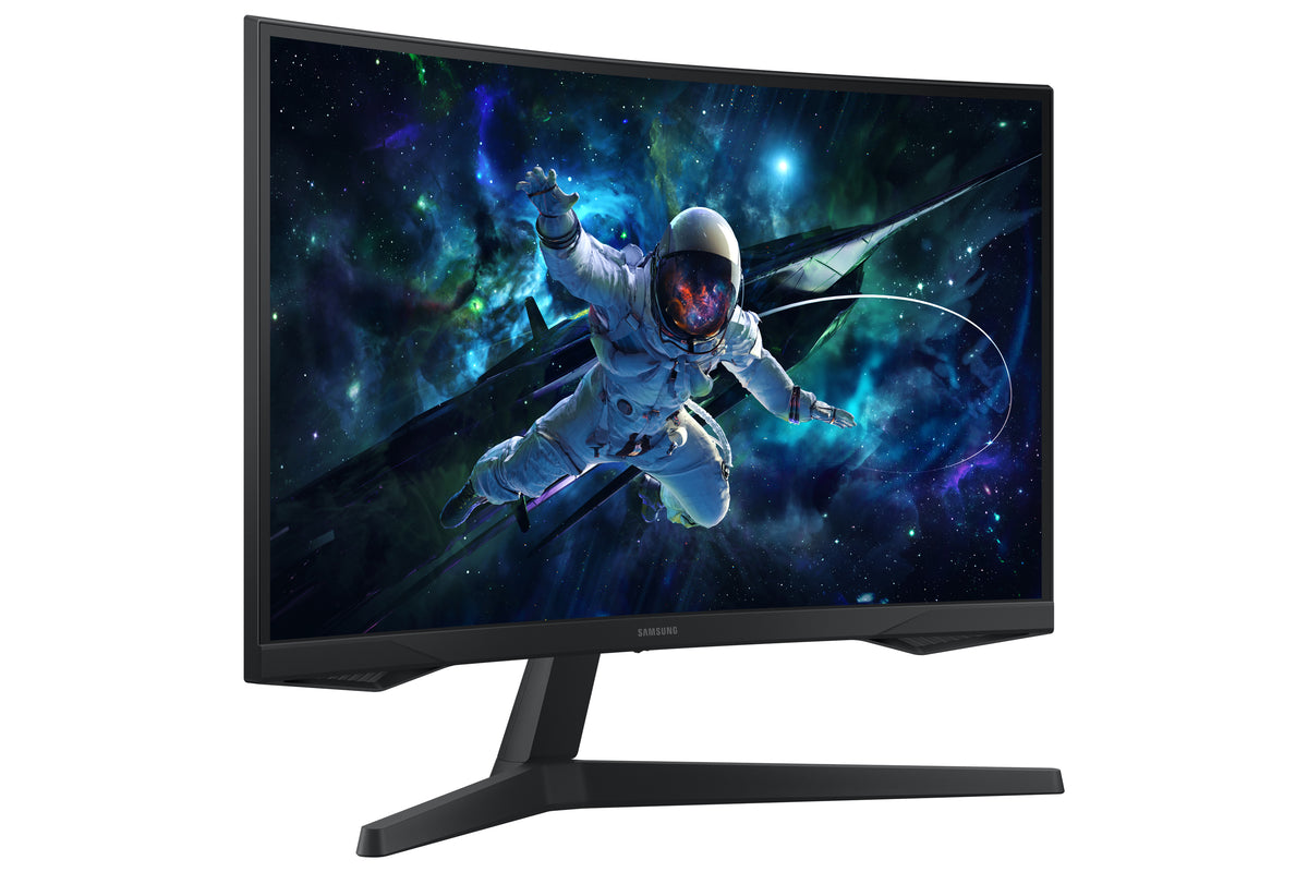 Samsung G55C flache PC-Monitore 68,6 cm (27") 2560 x 1440 Pixel Quad HD LED Schwarz