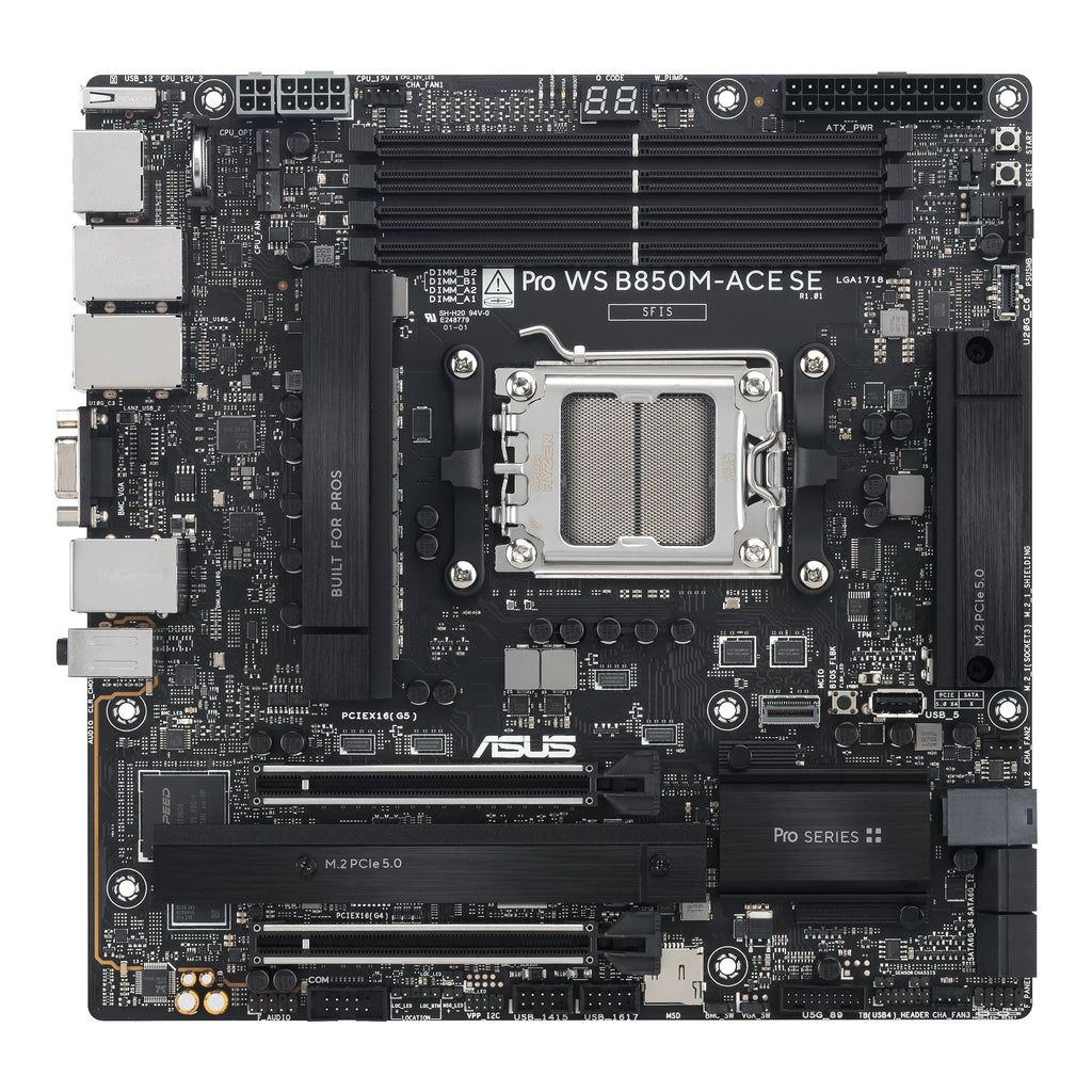 ASUS PRO WS B850M-ACE SE AMD B850 AM5-Sockel micro ATX