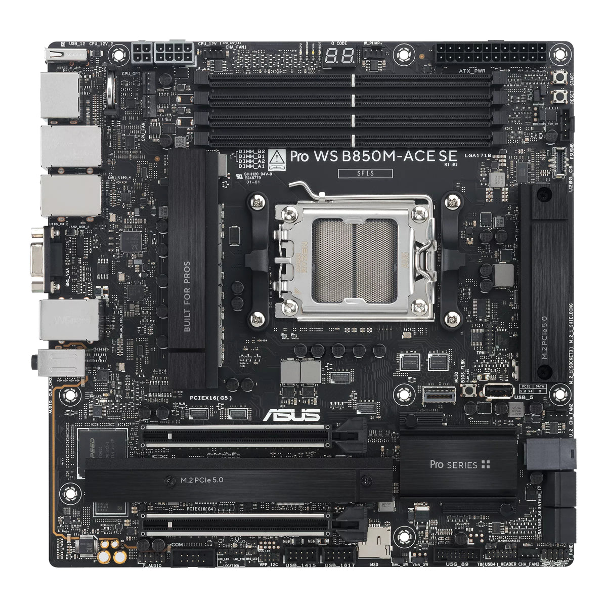 ASUS PRO WS B850M-ACE SE AMD B850 AM5-Sockel micro ATX