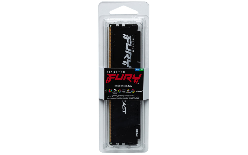Kingston Technology FURY Beast RAM-minnen 16 GB 1 x 16 GB DDR5 6400 MT/s 288-pin DIMM