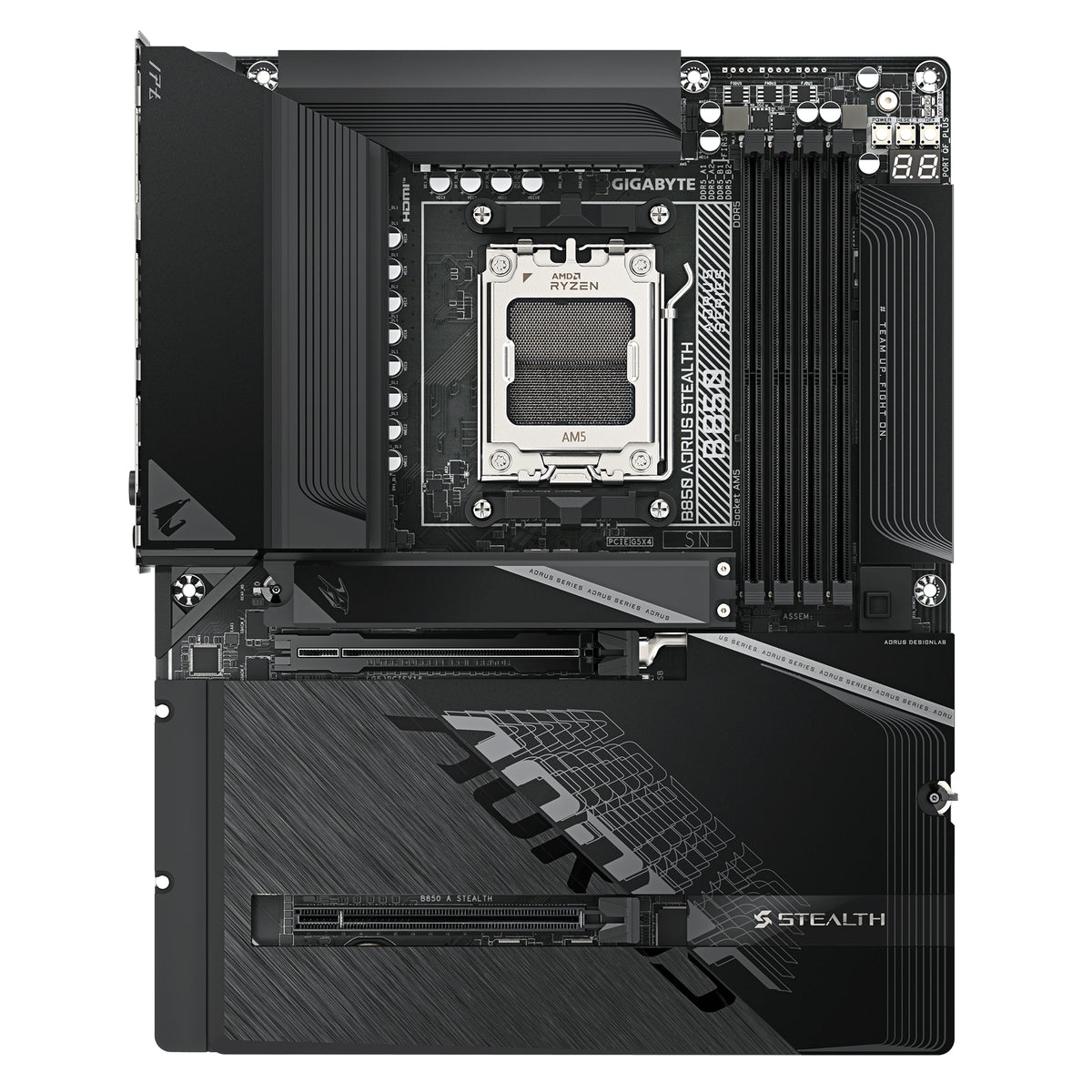 GIGABYTE B850 AORUS STEALTH AMD B850 AM5-Sockel ATX