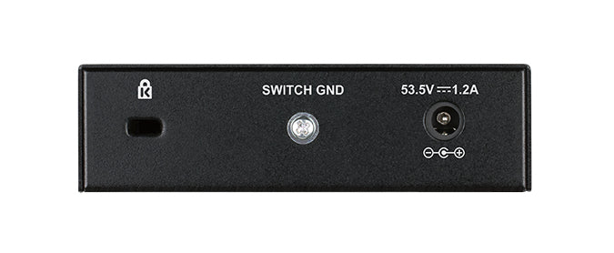 D-Link DGS-1005P/E nätverksswitchar Ohanterad Gigabit Ethernet (10/100/1000) Strömförsörjning via Ethernet (PoE) stöd Svart