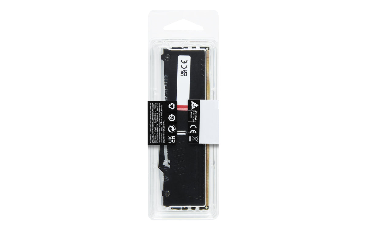 Kingston Technology FURY Beast RGB RAM 16 GB 1 x 16 GB DDR5 6000 MT/s 288-pin DIMM