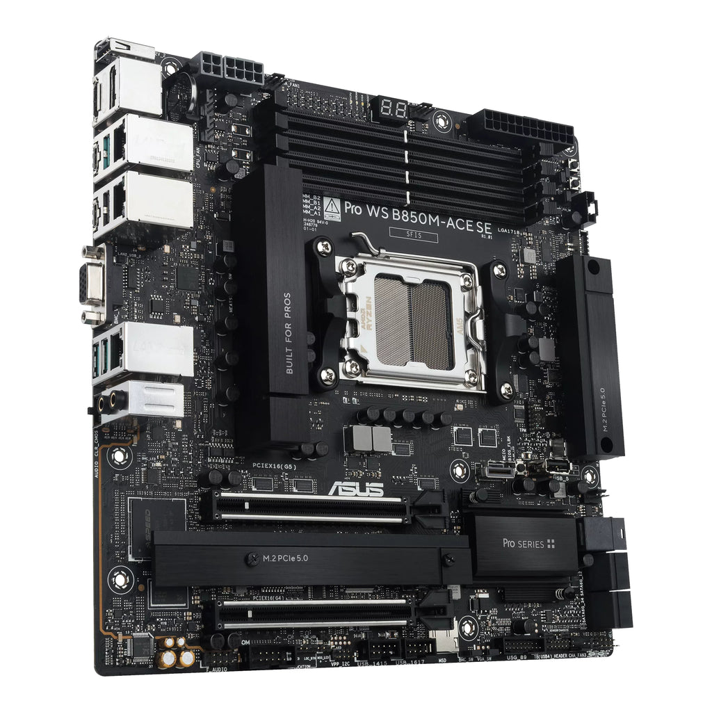 ASUS PRO WS B850M-ACE SE AMD B850 AM5-Sockel micro ATX