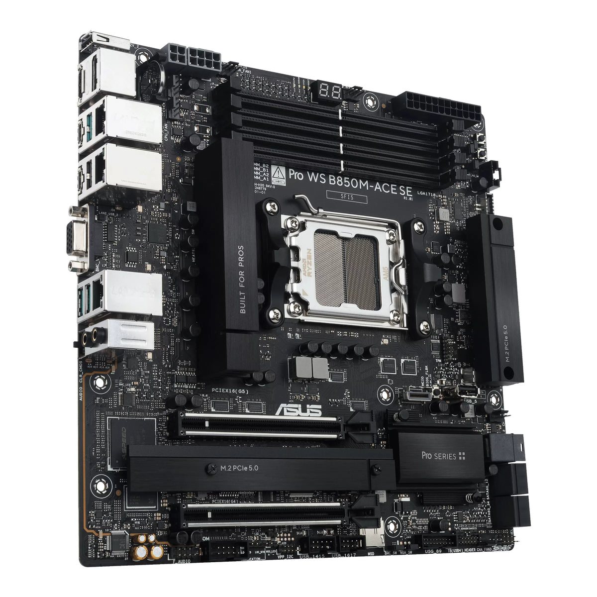 ASUS PRO WS B850M-ACE SE AMD B850 AM5-Sockel micro ATX