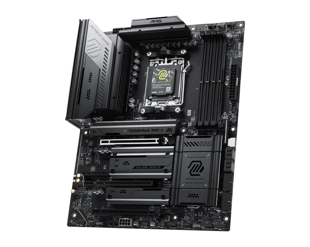 MSI MAG B850 TOMAHAWK MAX WIFI II Motherboard AMD B850 AM5-Sockel ATX