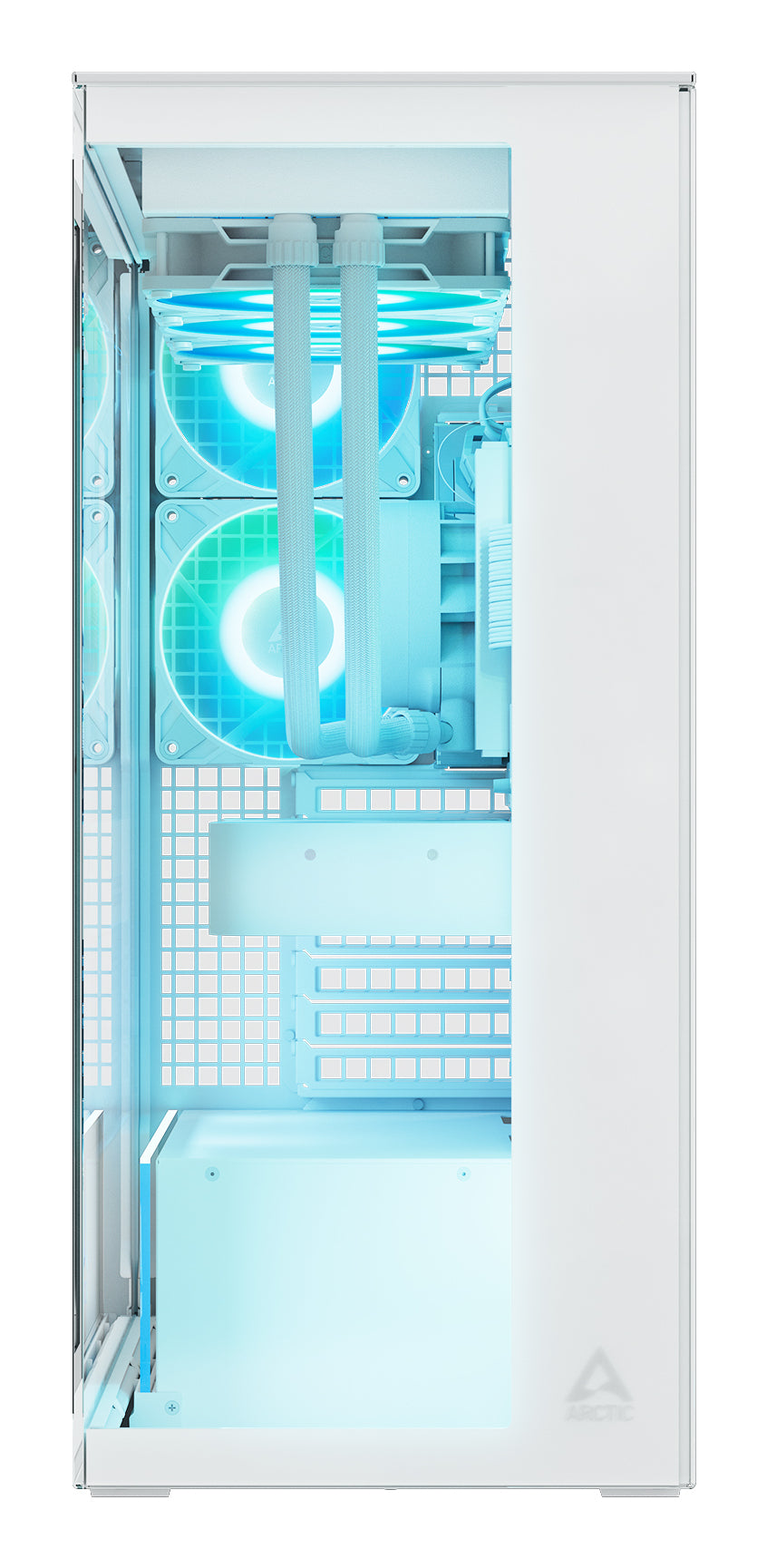 Arctic Xtender Case White Tårn Utökad ATX Glas Hvit