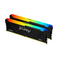 Kingston Technology FURY Beast RGB RAM-minnen 16 GB 2 x 8 GB DDR4 3200 MT/s 288-pin DIMM