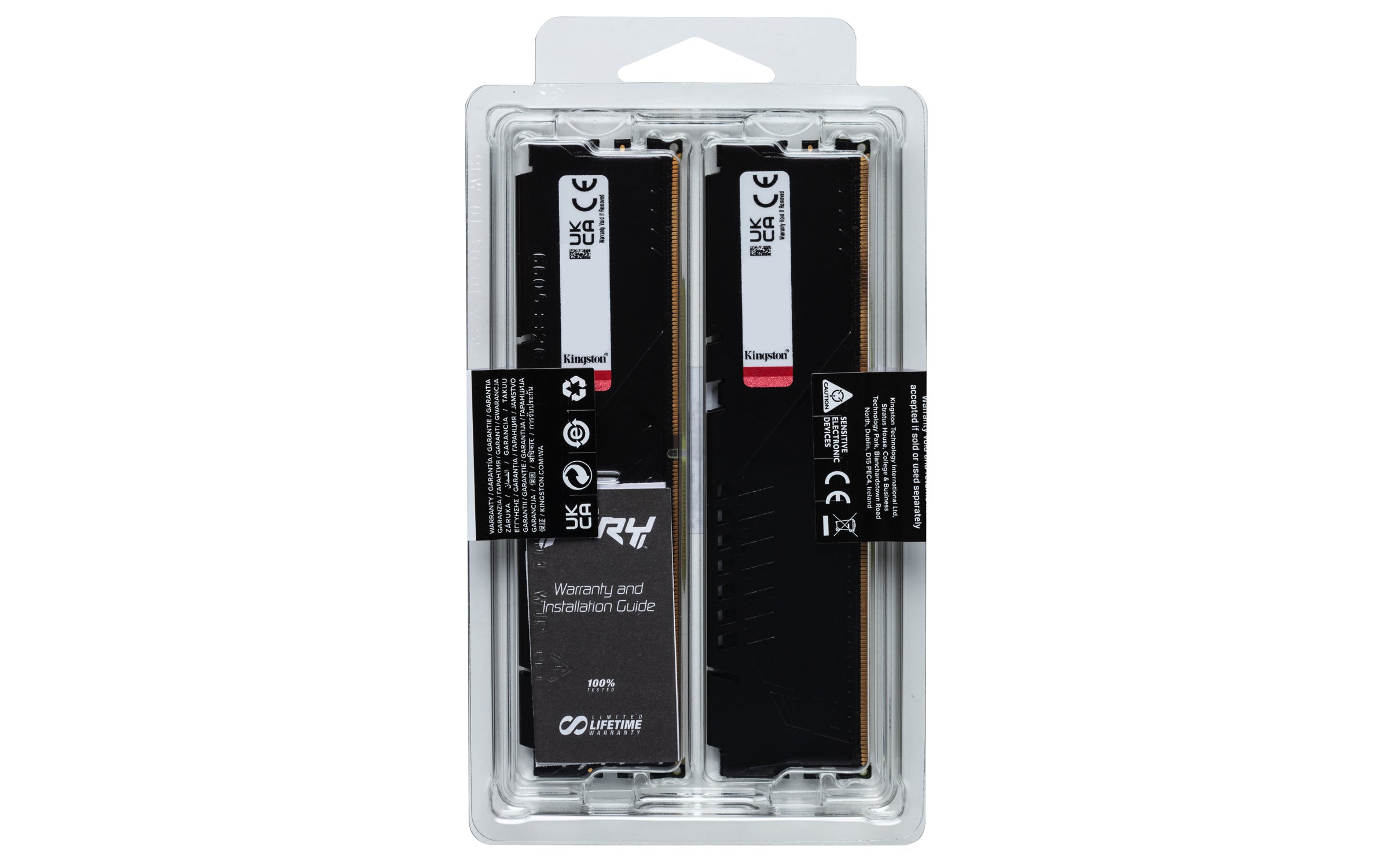 Kingston Technology FURY Beast RAM-minnen 16 GB 2 x 8 GB DDR5 6000 MT/s 288-pin DIMM