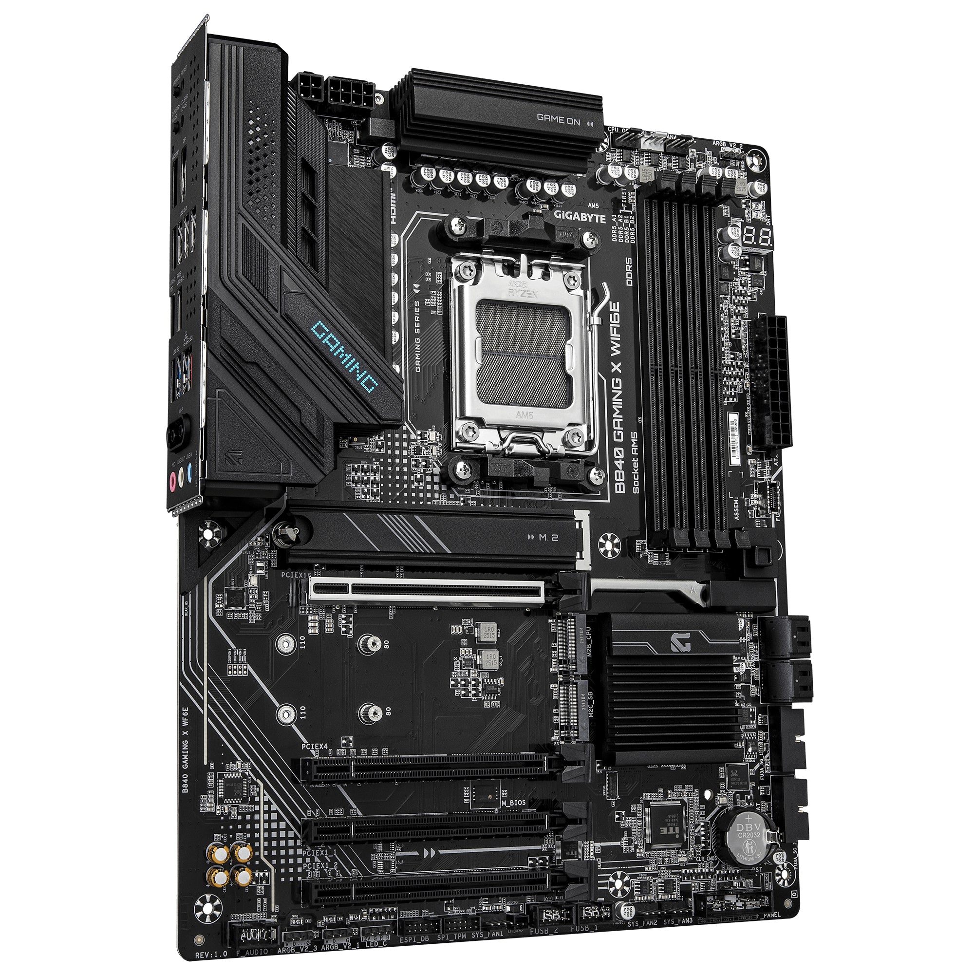 GIGABYTE B840 GAMING X WIFI6E AMD B840 AM5-sockel ATX