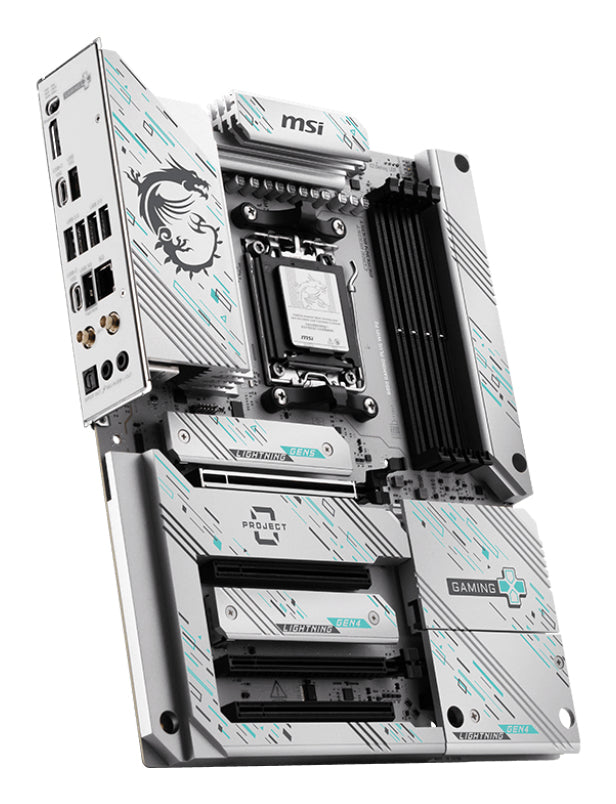 MSI B850 GAMING PLUS WIFI PZ moderkort AMD B850 AM5-sockel ATX