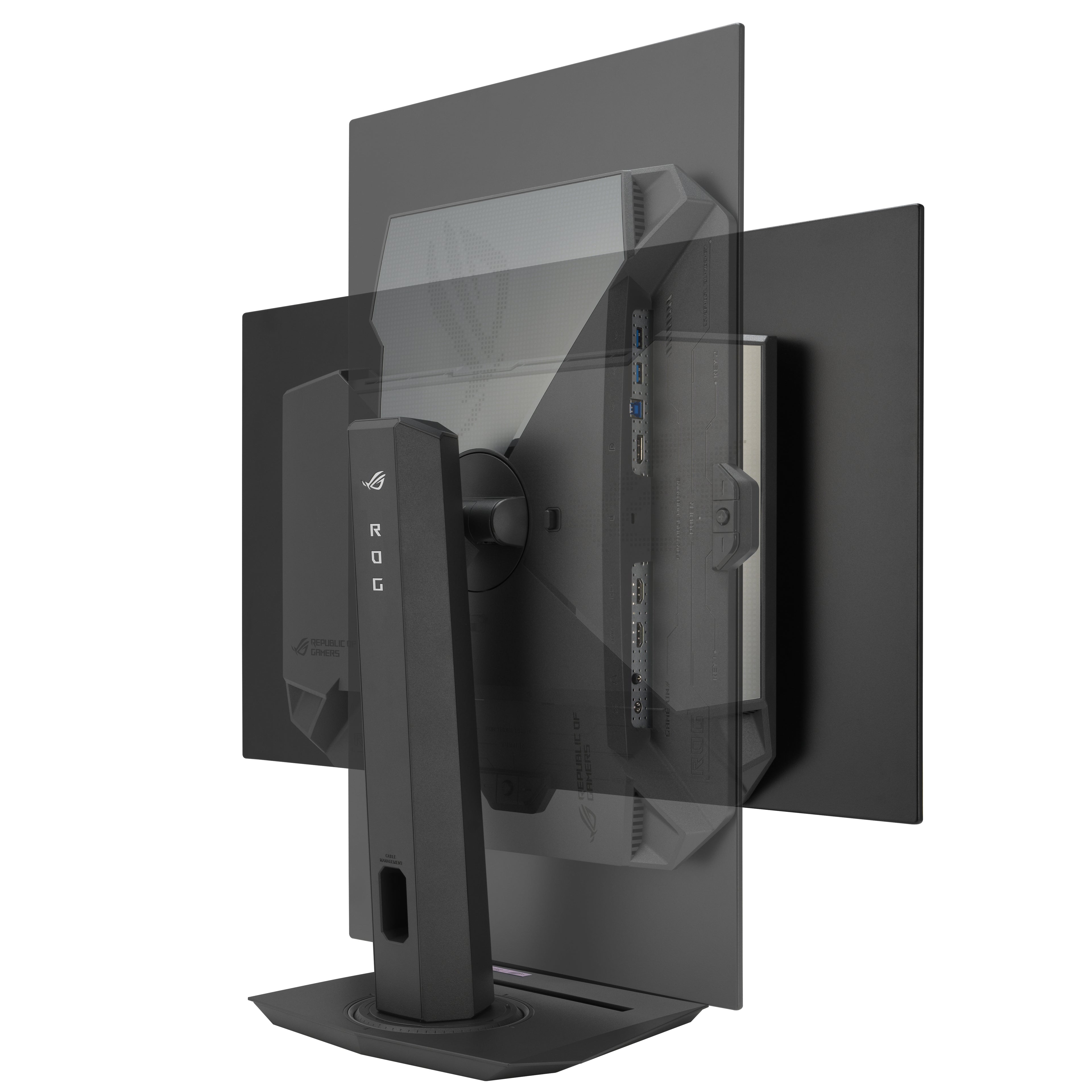 ASUS ROG Strix OLED XG27AQDMG écrans plats PC 67,3 cm (26.5") 2560 x 1440 pixels Quad HD Noir
