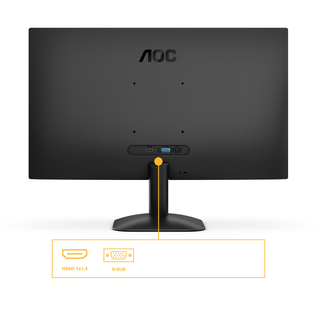 AOC 24B31H flat panel pc monitors 60.5 cm (23.8") 1920 x 1080 pixels Full HD Black