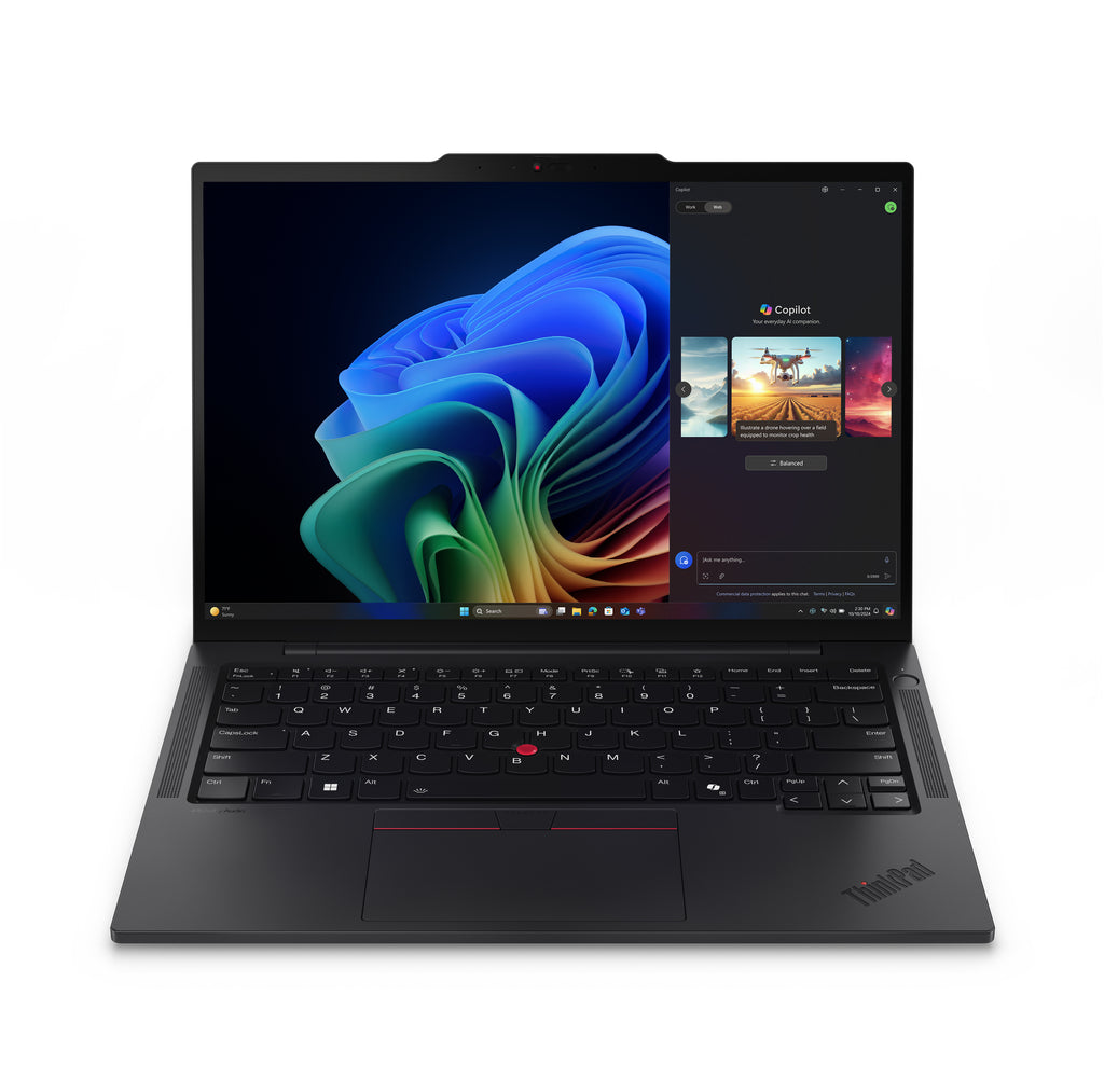 Lenovo ThinkPad T14s Gen 6 (AMD) Copilot+ PC AMD Ryzen AI 7 PRO 360 Bärbar dator 35,6 cm (14") WUXGA 32 GB LPDDR5x-SDRAM 512 GB SSD Wi-Fi 7 (802.11be) Windows 11 Pro Nordic Svart