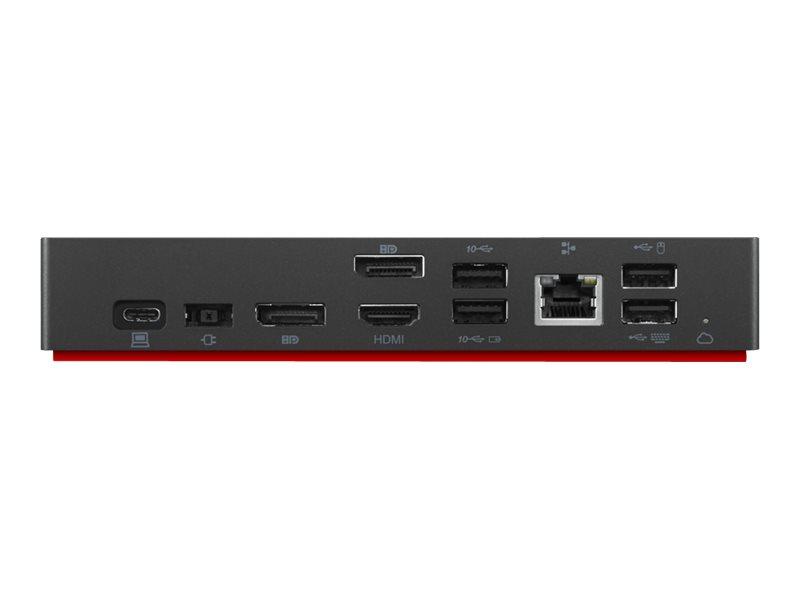 Lenovo ThinkPad Universal USB-C Smart Dock Cable USB 3.2 Gen 2 (3.1 Gen 2) Type-C Black