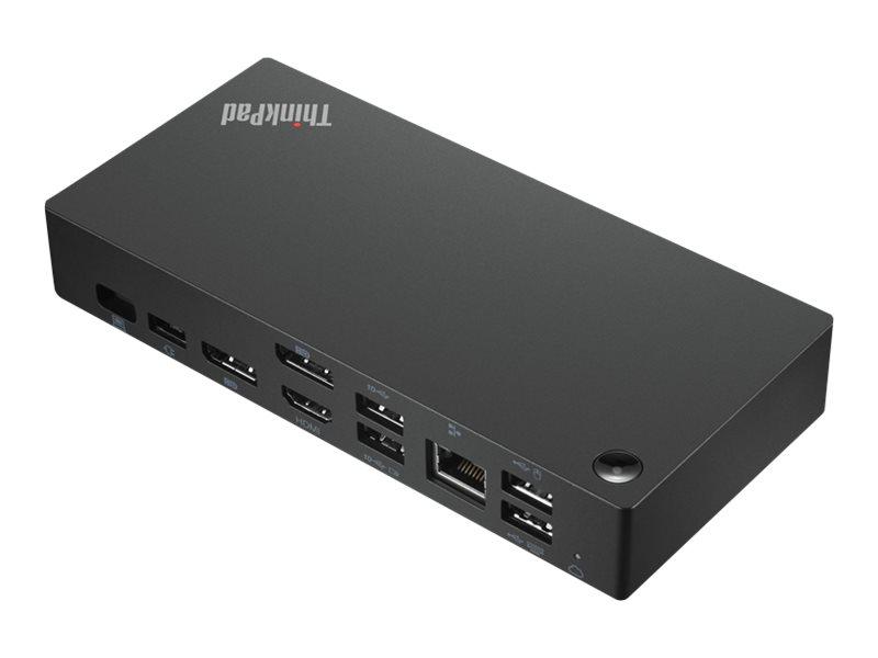 Lenovo ThinkPad Universal USB-C Smart Dock Kabel USB 3.2 Gen 2 (3.1 Gen 2) Type-C Schwarz