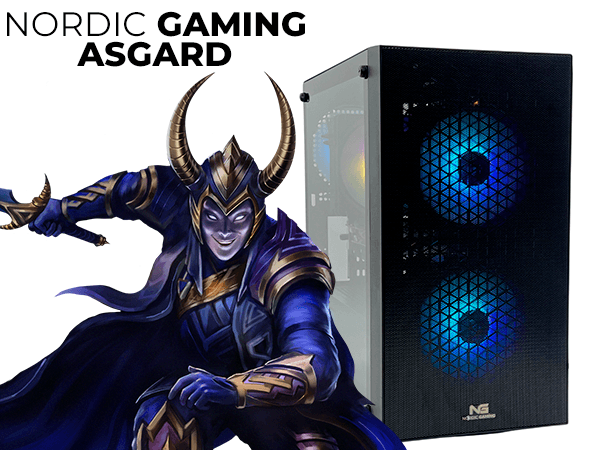 Direct Computer Supplies Nordic Gaming Asgard Loke V7 Gaming PC | i5 16GB RTX 5060 Ti 1TB